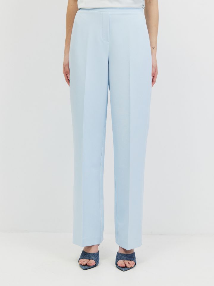 מכנסיים כיסי צד PROMO בצבע תכלת