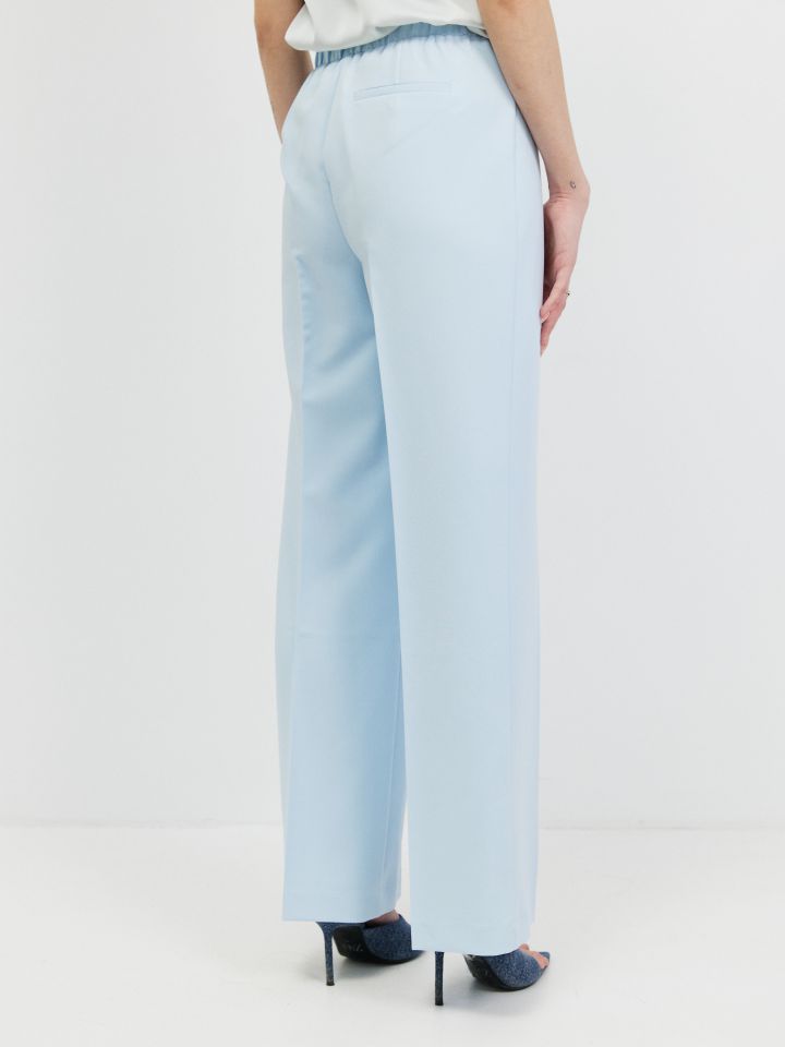 מכנסיים כיסי צד PROMO בצבע תכלת