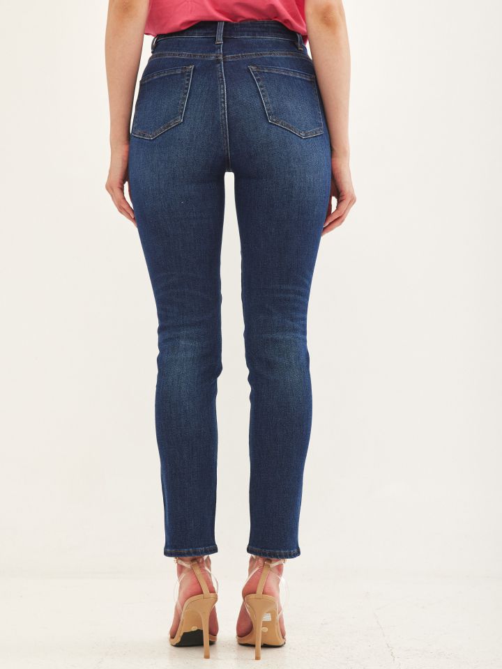 מכנסי ג’ינס ארוך PROMO בצבע ג’ינס