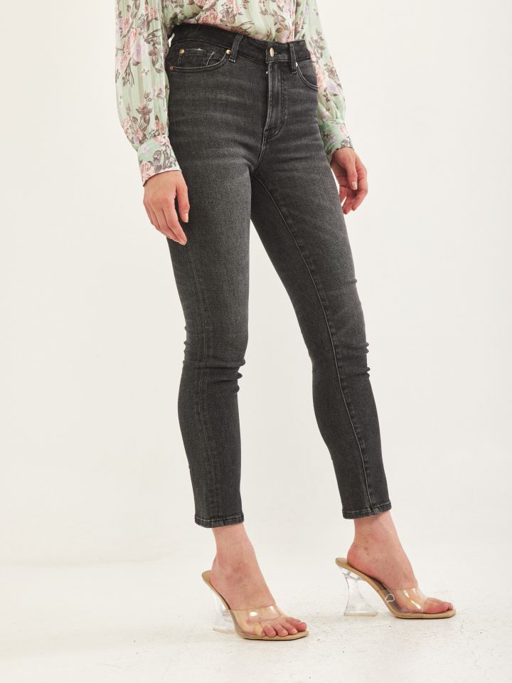 מכנסי ג’ינס ארוך PROMO בצבע ג’ינס שחור