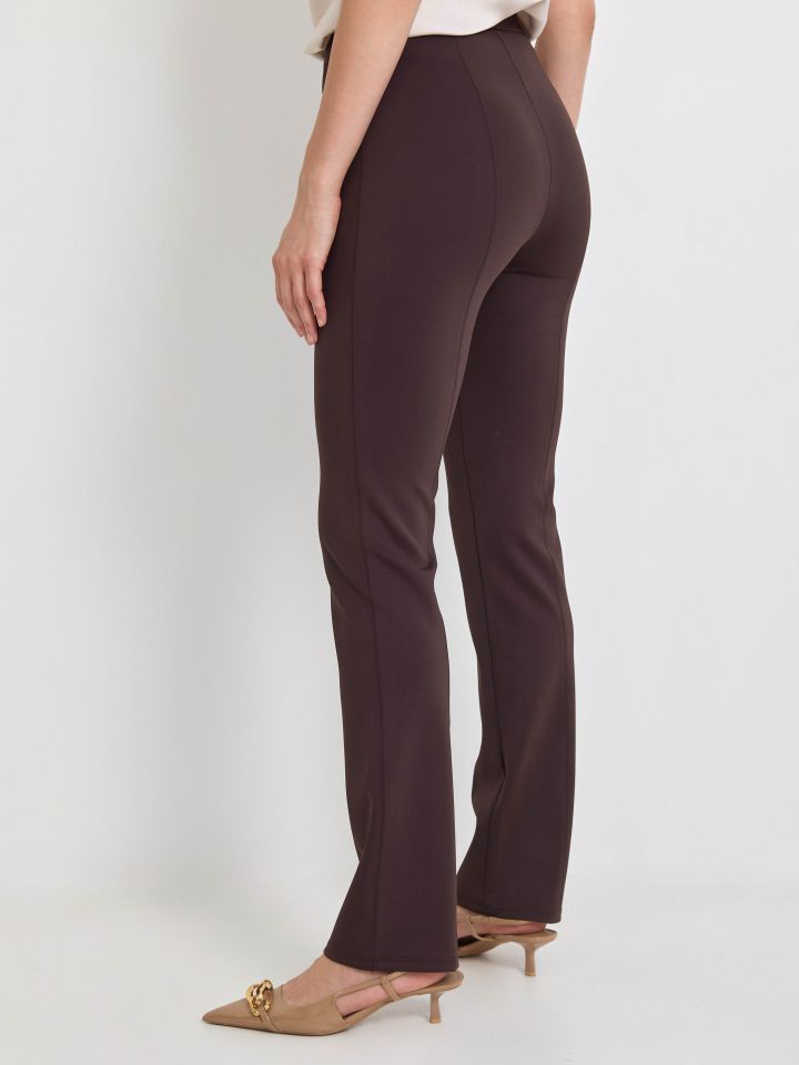 מכנסיים טייץ SLIM PROMO בצבע חום