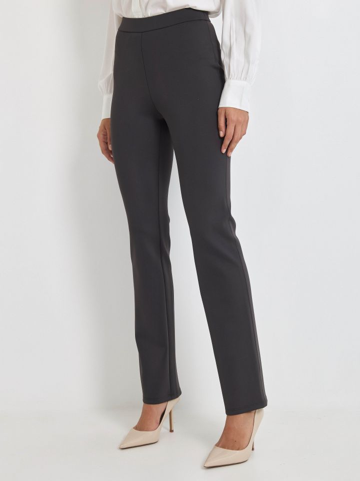 מכנסיים טייץ SLIM PROMO בצבע אפור כהה