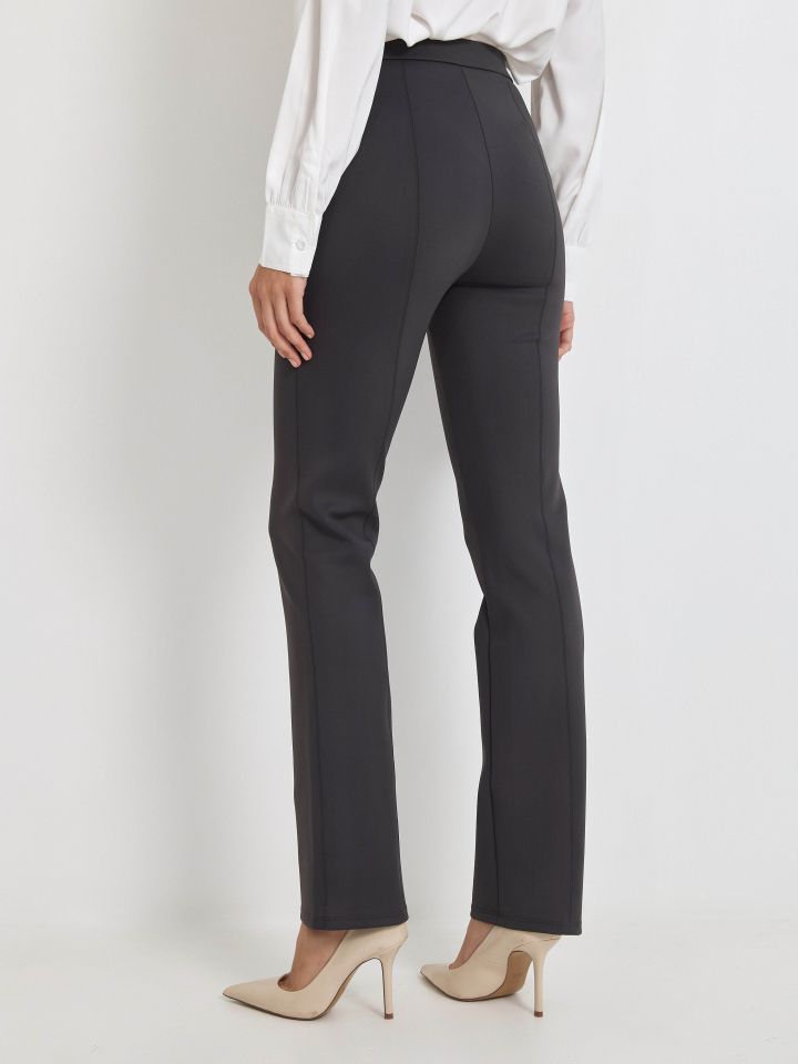 מכנסיים טייץ SLIM PROMO בצבע אפור כהה