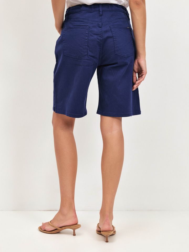 מכנסיים ברך PROMO בצבע כחול אינדיגו