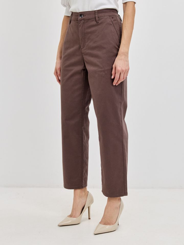 מכנסיים 8 כיסים PROMO בצבע חום