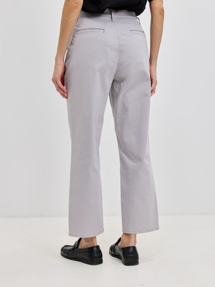 מכנסיים 8 כיסים PROMO בצבע אפור כסף