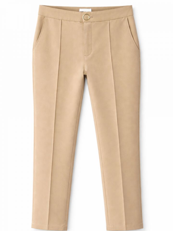 מכנסיים 7/8 LINOR בצבע בייז’