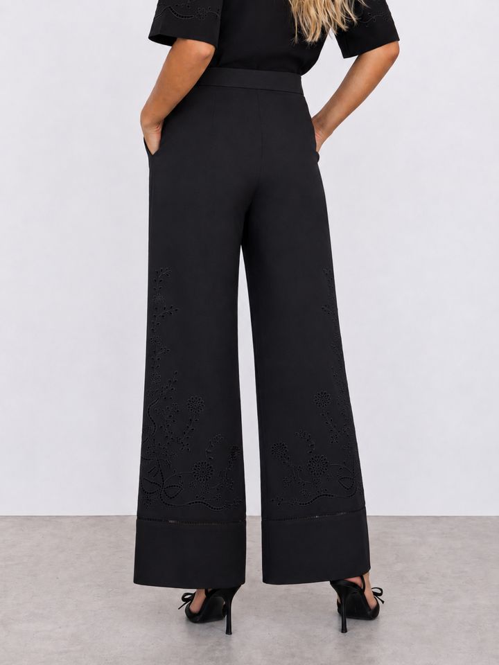 מכנסיים קרושה DROR KONTENTO בצבע שחור