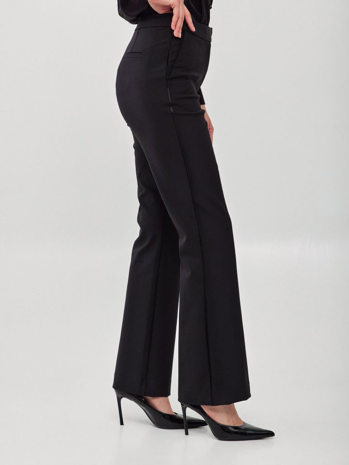 מכנסיים פספול סאן טרופה בצבע שחור