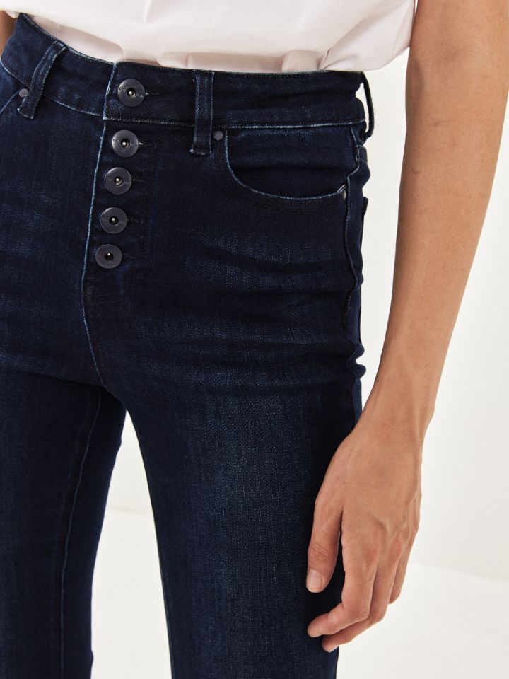 מכנסי ג’ינס SKINNY PROMO בצבע ג’ינס כהה