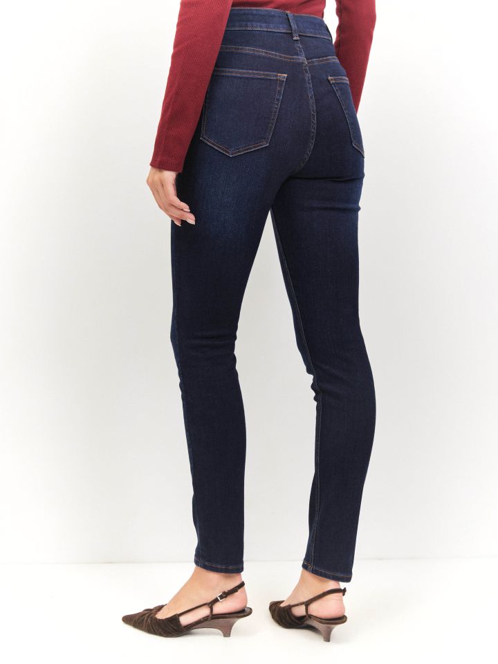 מכנסיים גינס PROMO SKINNY בצבע כחול דיו