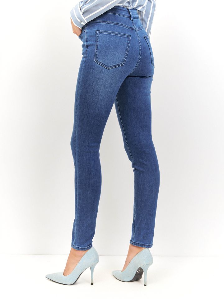 מכנסיים גינס PROMO SKINNY בצבע ג’ינס