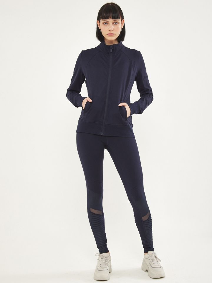 מכנסי טייץ תיפורים SPORT MORAN בצבע כחול דיו