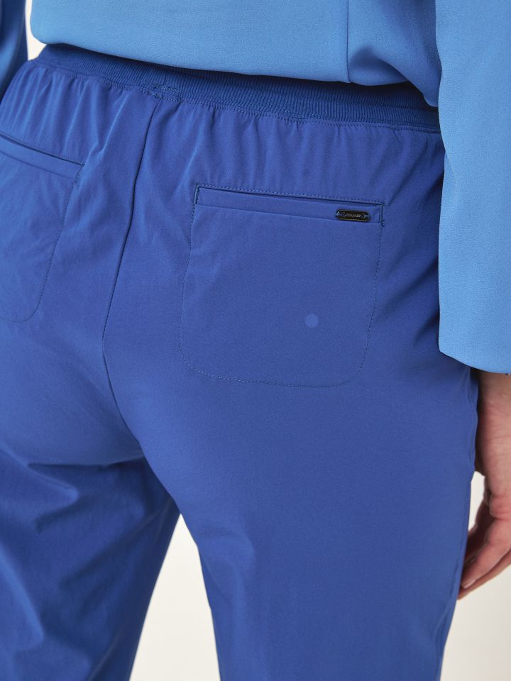 מכנסי גומי במותן PROMO בצבע כחול דיו