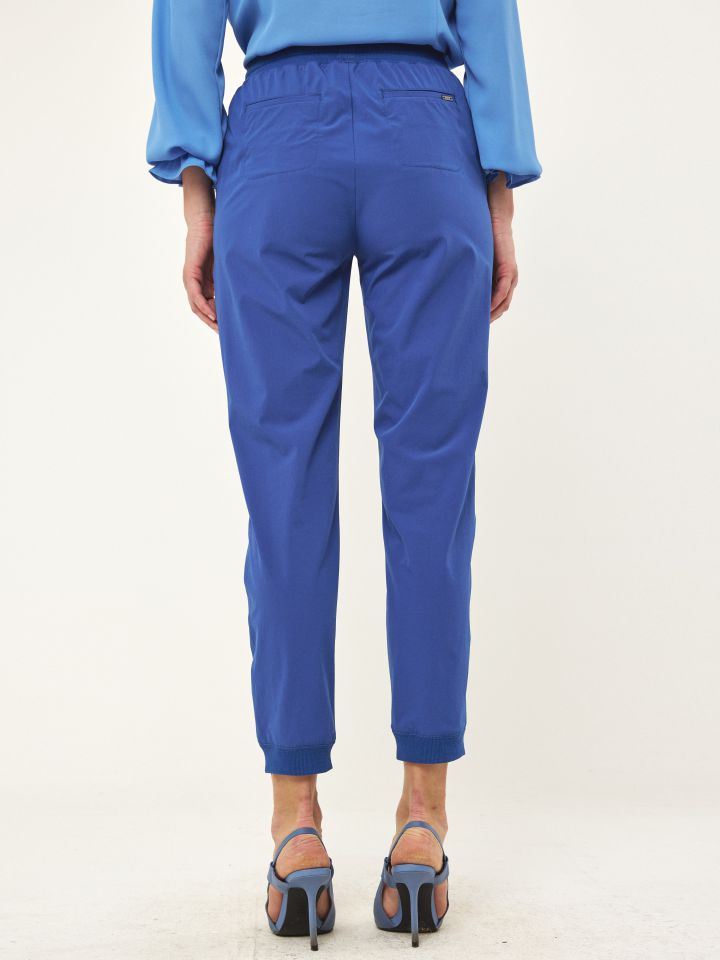 מכנסי גומי במותן PROMO בצבע כחול דיו