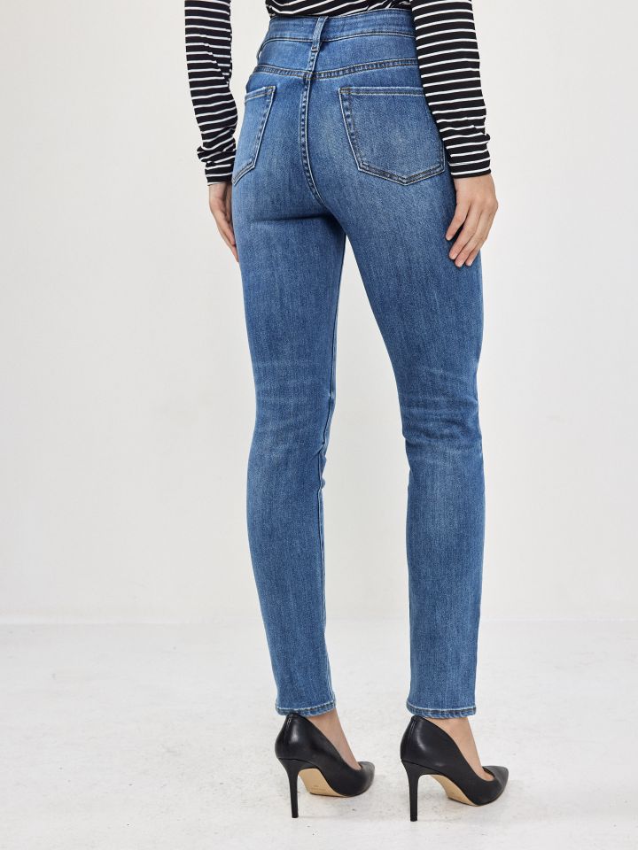 מכנסיים ג’ינס סקיני  PROMO בצבע ג’ינס