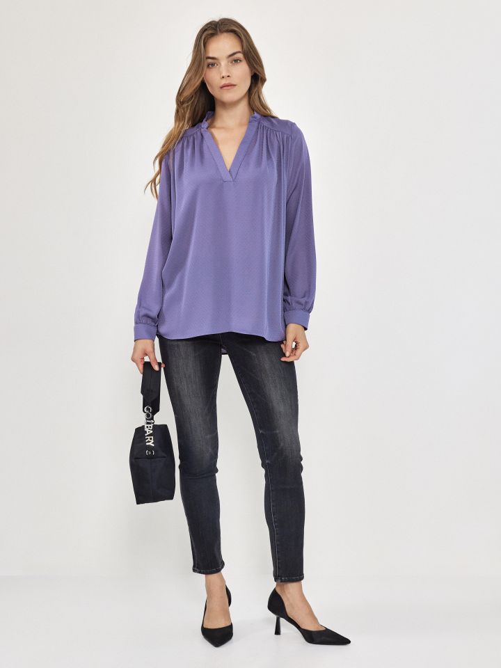 מכנסיים ג’ינס סקיני  PROMO בצבע ג’ינס שחור