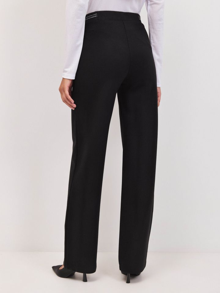 מכנסיים גומי לורקס  PROMO בצבע שחור