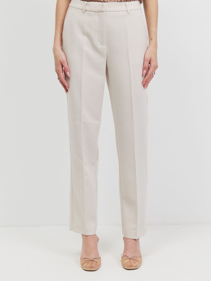 מכנסיים  EDEN SLIM בצבע בייז’