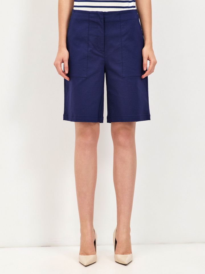 מכנסיים ברך PROMO בצבע כחול אינדיגו