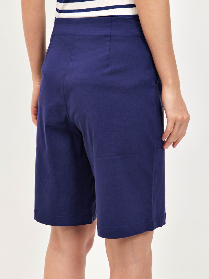 מכנסיים ברך PROMO בצבע כחול אינדיגו