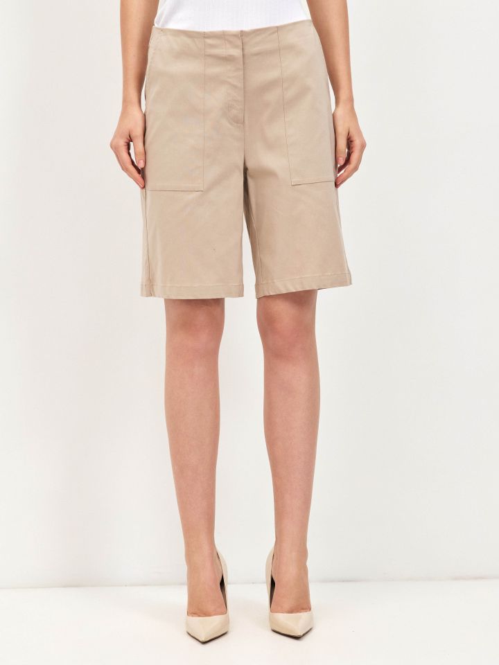 מכנסיים ברך PROMO בצבע בייז קפוצינו