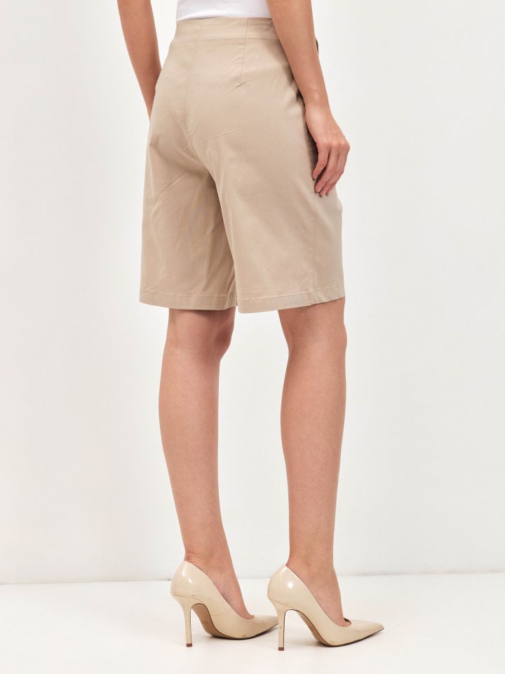 מכנסיים ברך PROMO בצבע בייז קפוצינו