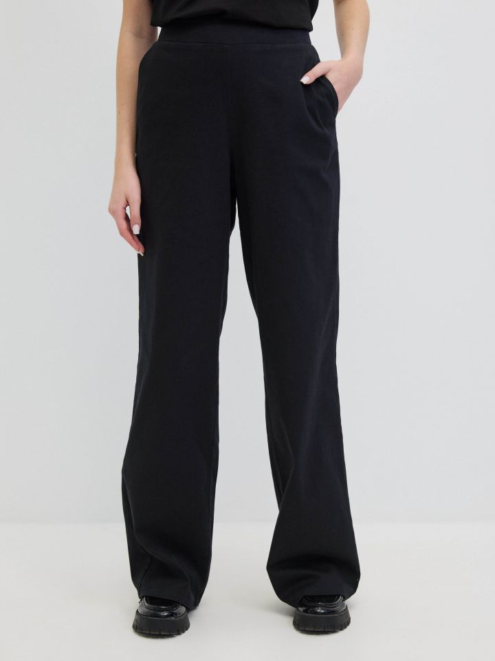 מכנסיים  RANI PROMO בצבע שחור