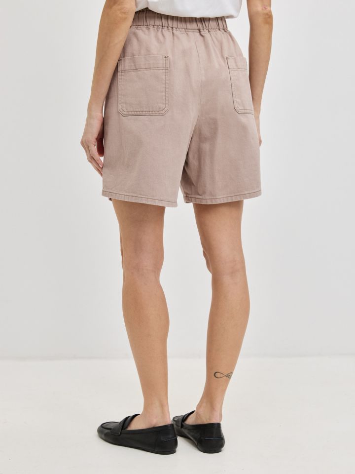 מכנסיים דריל שורט PROMO בצבע מוקה