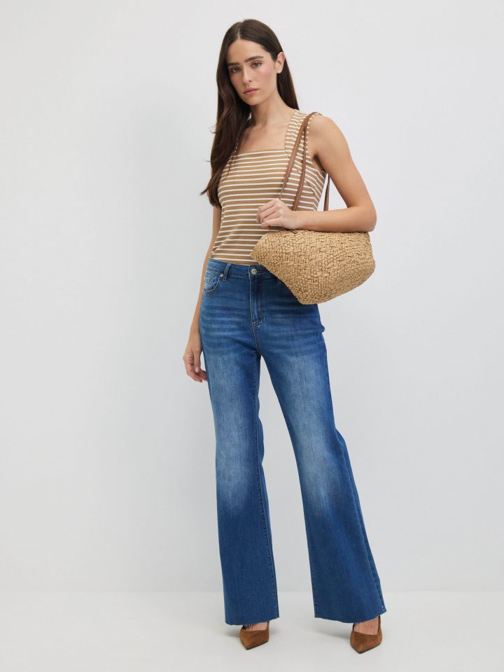 מכנסיים ג’ינס SHIRA PROMO בצבע ג’ינס