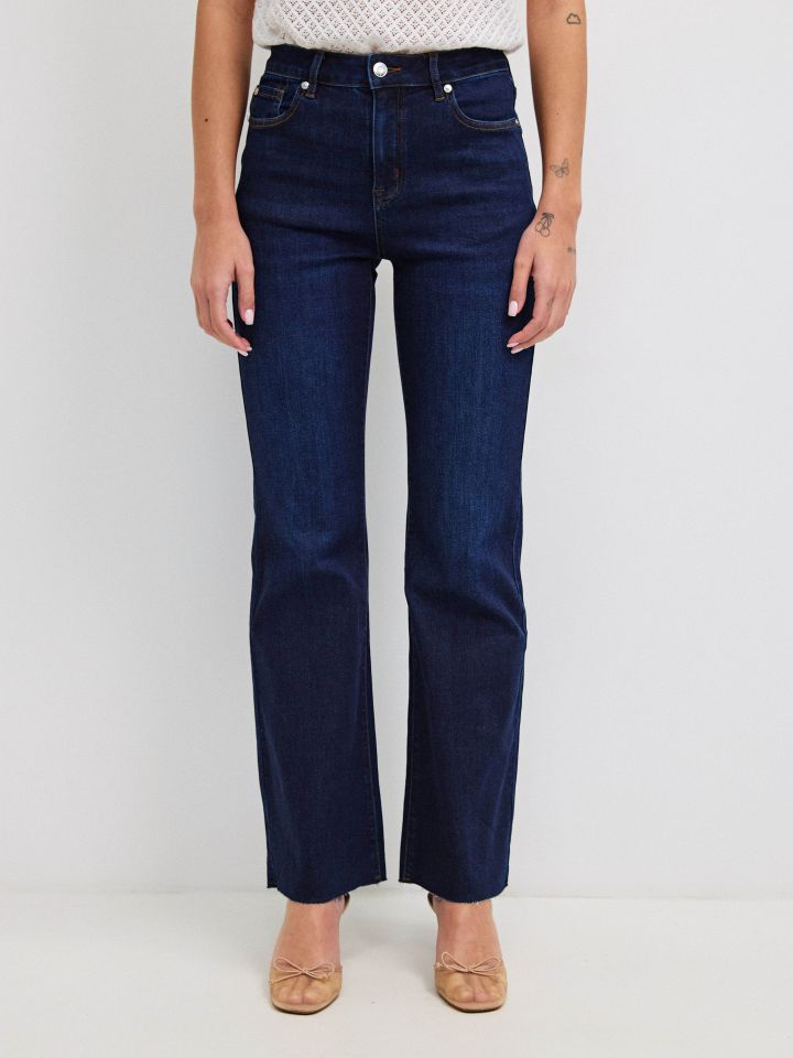 מכנסיים ג’ינס SHIRA PROMO בצבע ג’ינס כהה