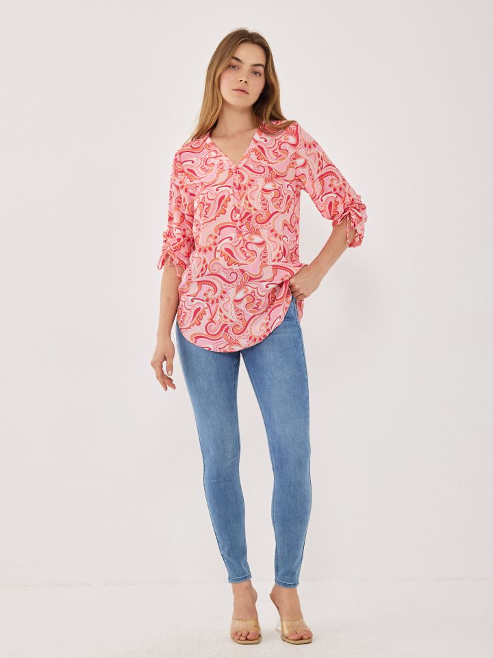 מכנסיים ג’ינס סקיני PROMO בצבע ג’ינס בהיר