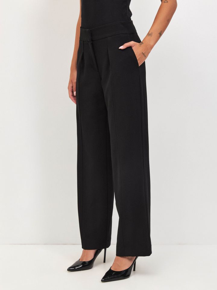 מכנסיים  PARIS בצבע שחור