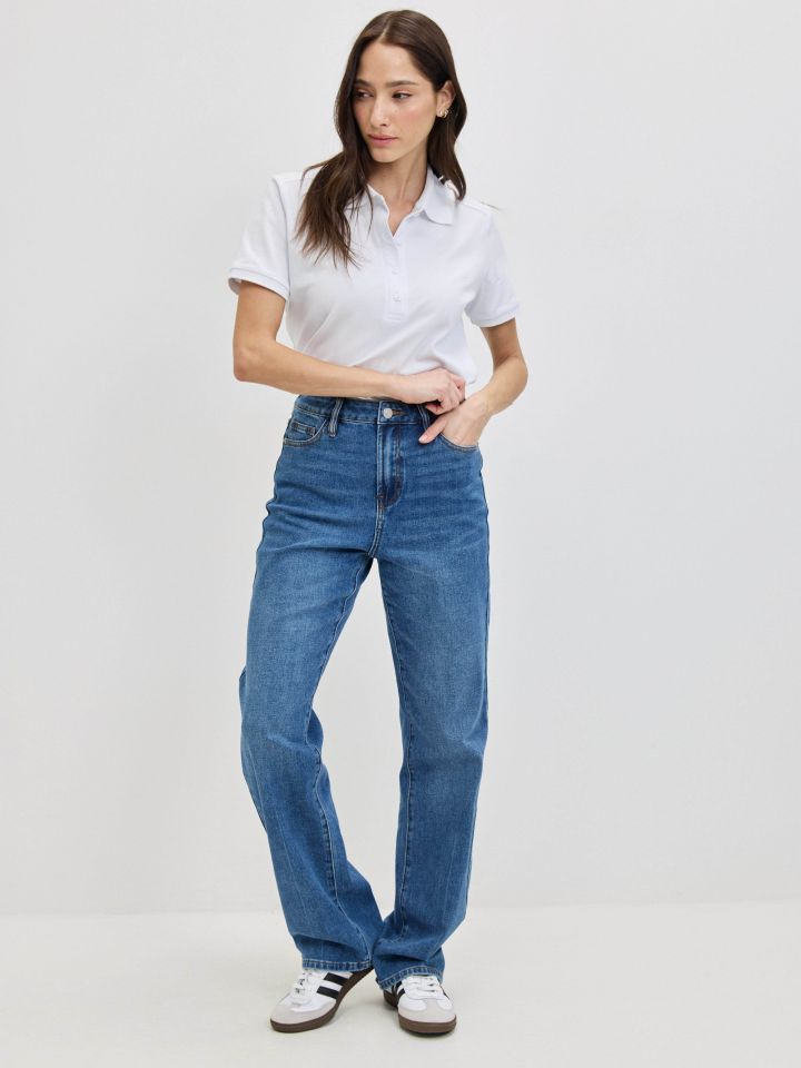 מכנסיים ג’ינס  PROMO בצבע ג’ינס