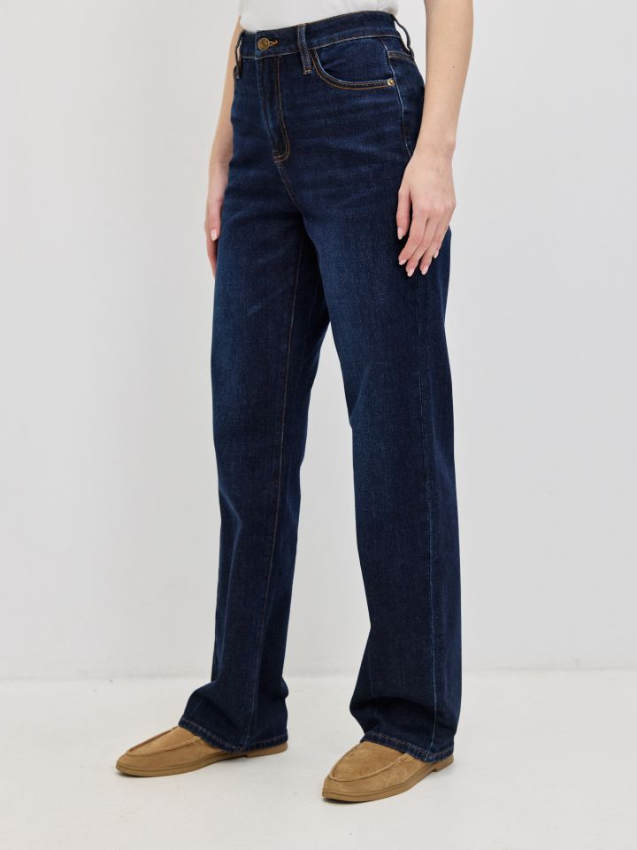 מכנסיים ג’ינס  PROMO בצבע ג’ינס כהה