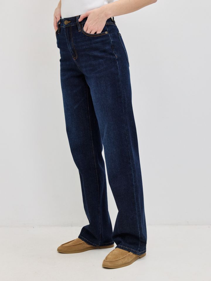 מכנסיים ג’ינס  PROMO בצבע ג’ינס כהה