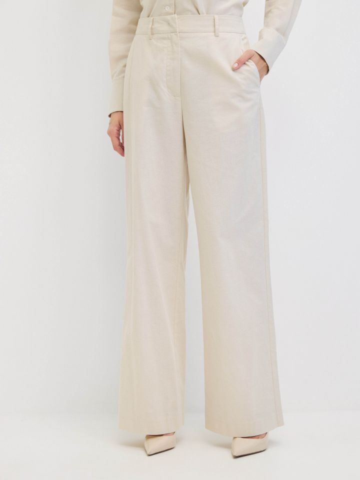 מכנסיים שליץ ALONA בצבע בייז’