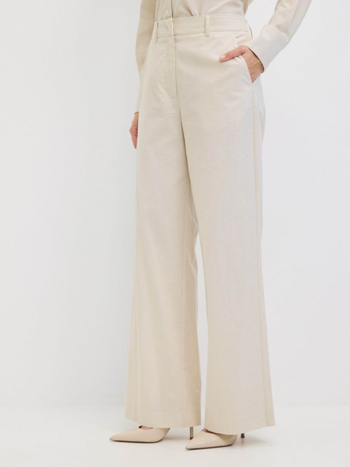 מכנסיים שליץ ALONA בצבע בייז’