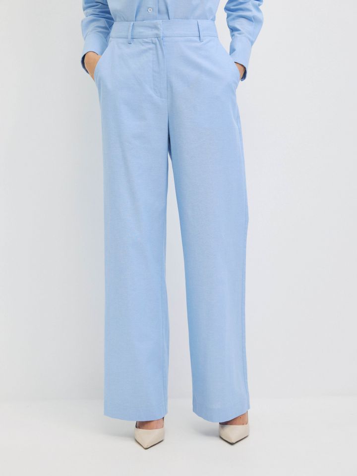 מכנסיים שליץ ALONA בצבע תכלת