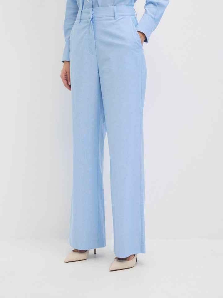 מכנסיים שליץ ALONA בצבע תכלת