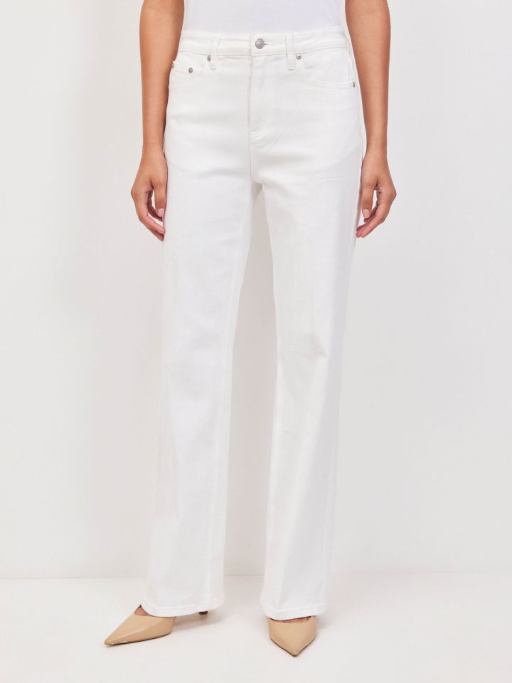 מכנסיים דריל ROMI PROMO בצבע לבן