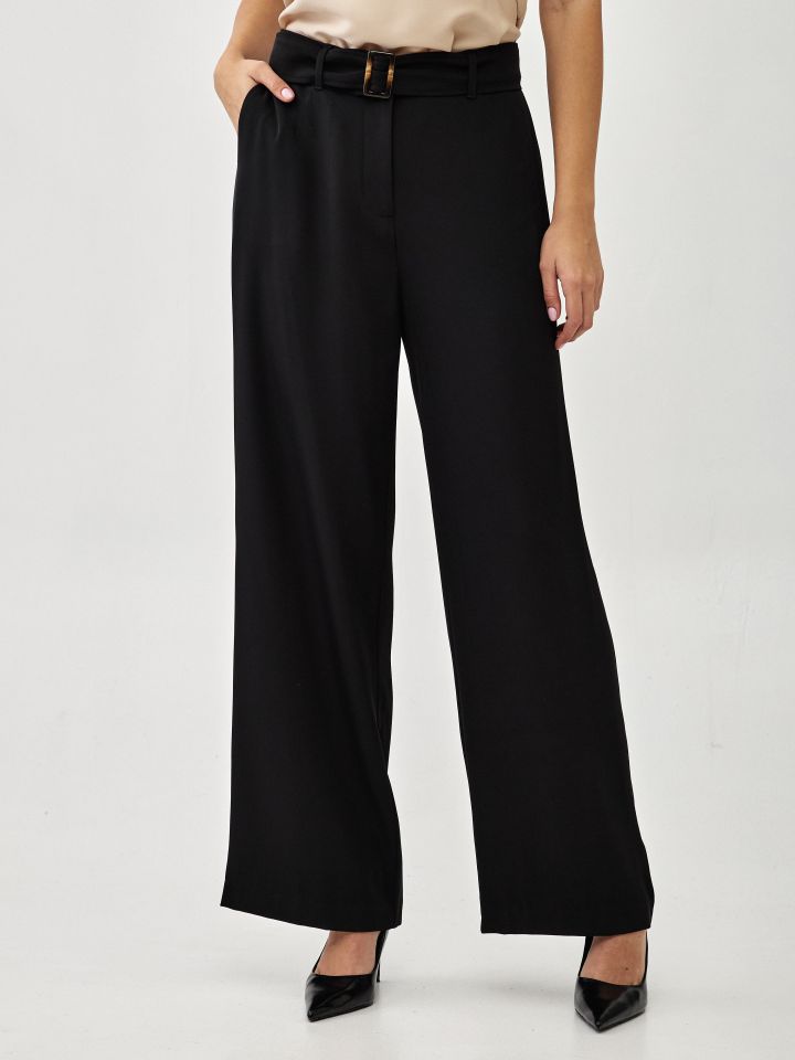 מכנסיים חגורה MIAMI בצבע שחור