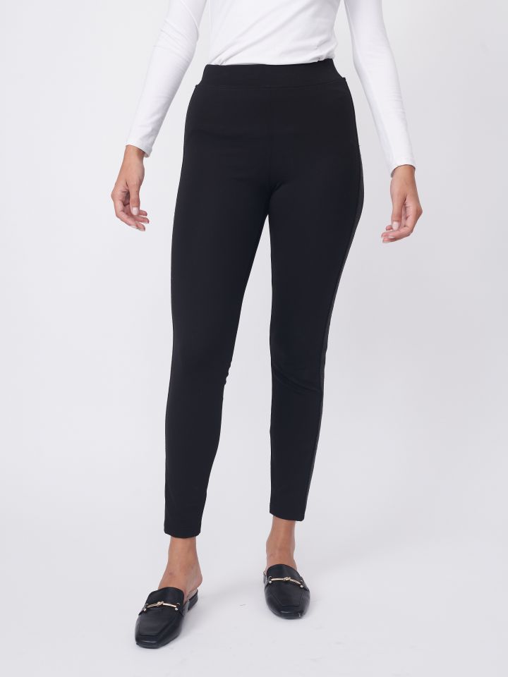 מכנסי טייץ סרט לורקס שחור בצבע שחור