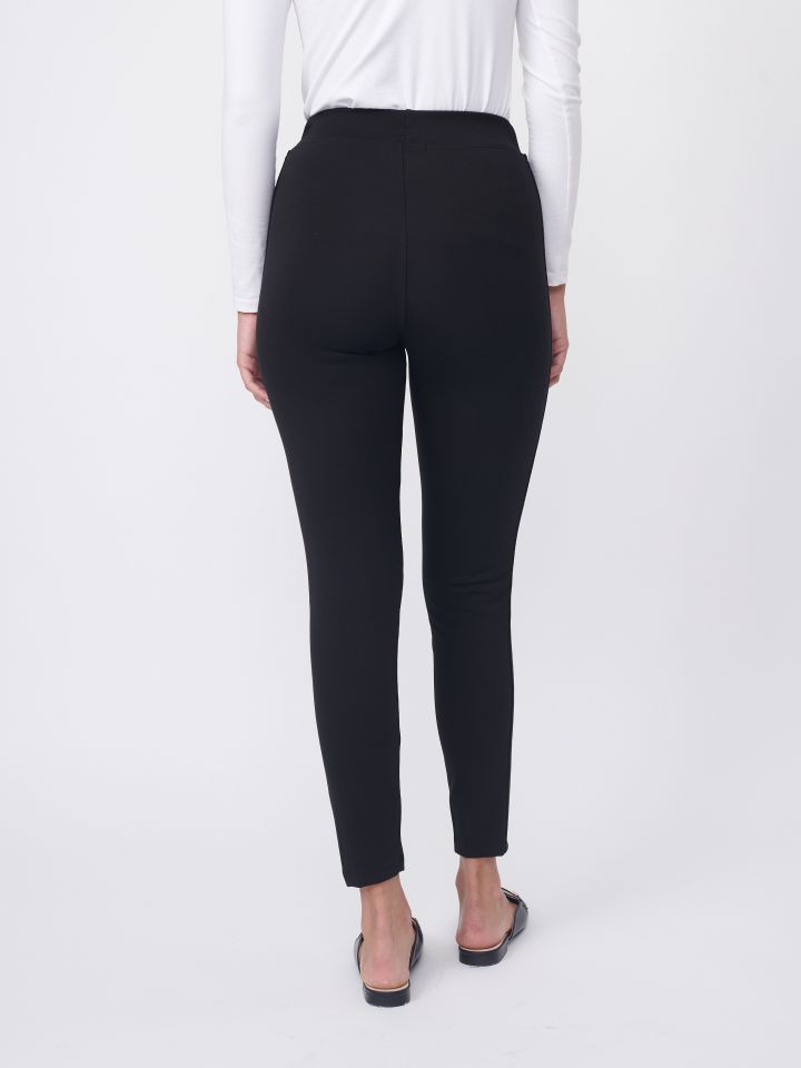 מכנסי טייץ סרט לורקס שחור בצבע שחור