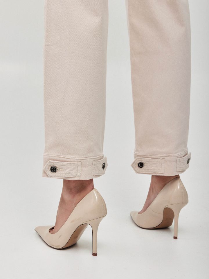 מכנסיים ROMI PROMO דגמייח בצבע בייז’