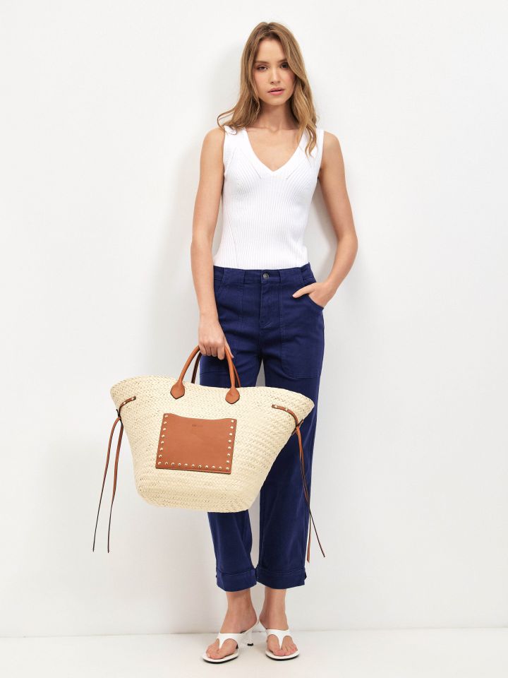 מכנסיים ROMI PROMO דגמייח בצבע כחול אינדיגו