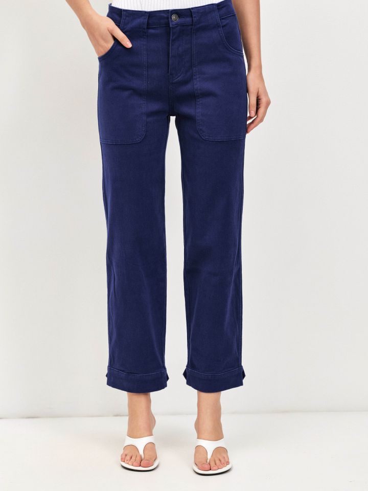 מכנסיים ROMI PROMO דגמייח בצבע כחול אינדיגו