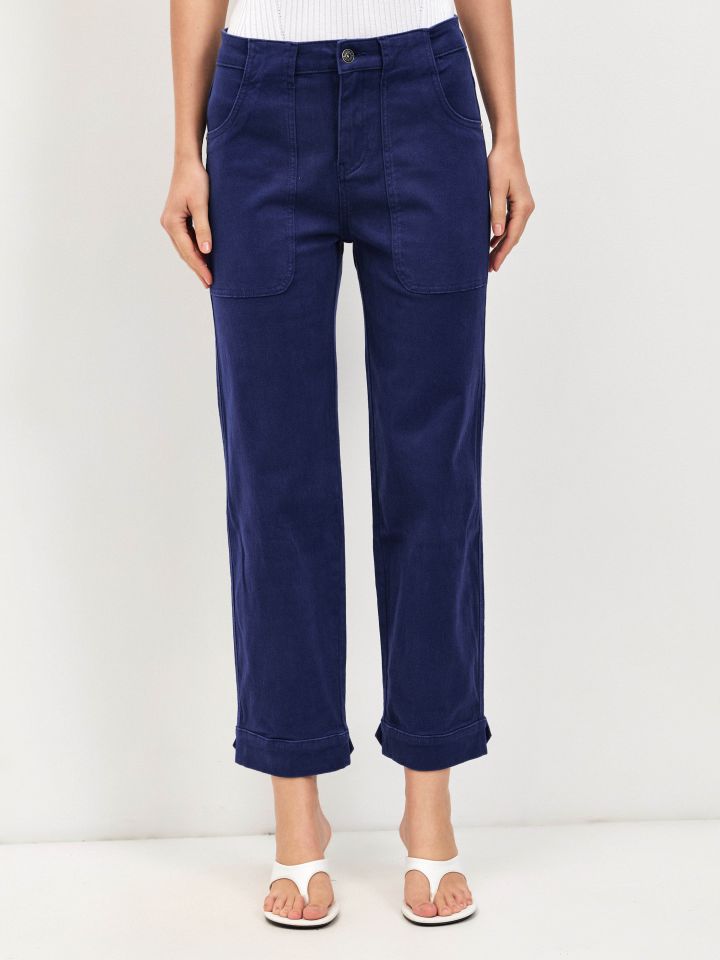 מכנסיים ROMI PROMO דגמייח בצבע כחול אינדיגו