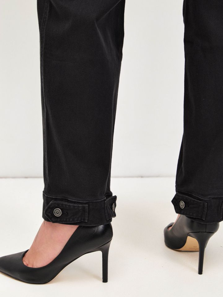 מכנסיים ROMI PROMO דגמייח בצבע שחור