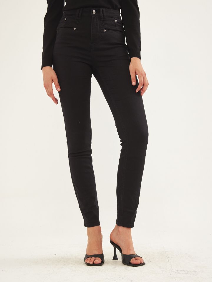 מכנסי דריל PROMO בצבע שחור